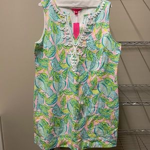Lilly Pulitzer Harper Shift Urchin Pink Dress XXL